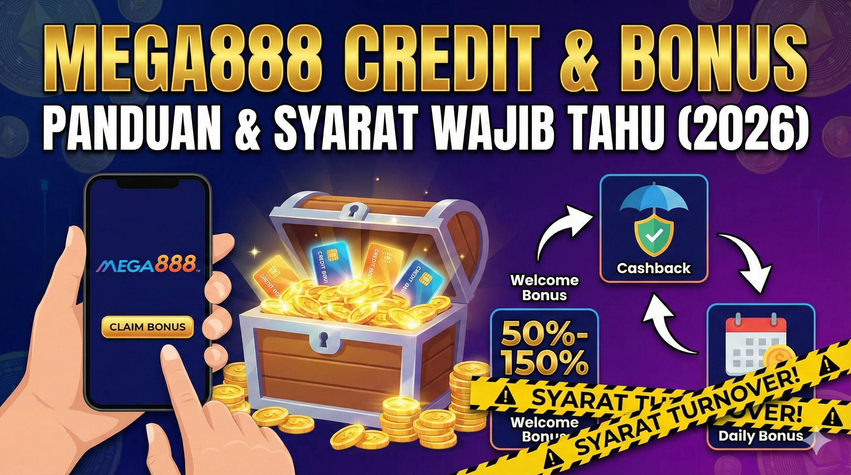 Panduan Dan Syarat Credit Dan Bonus Mega888