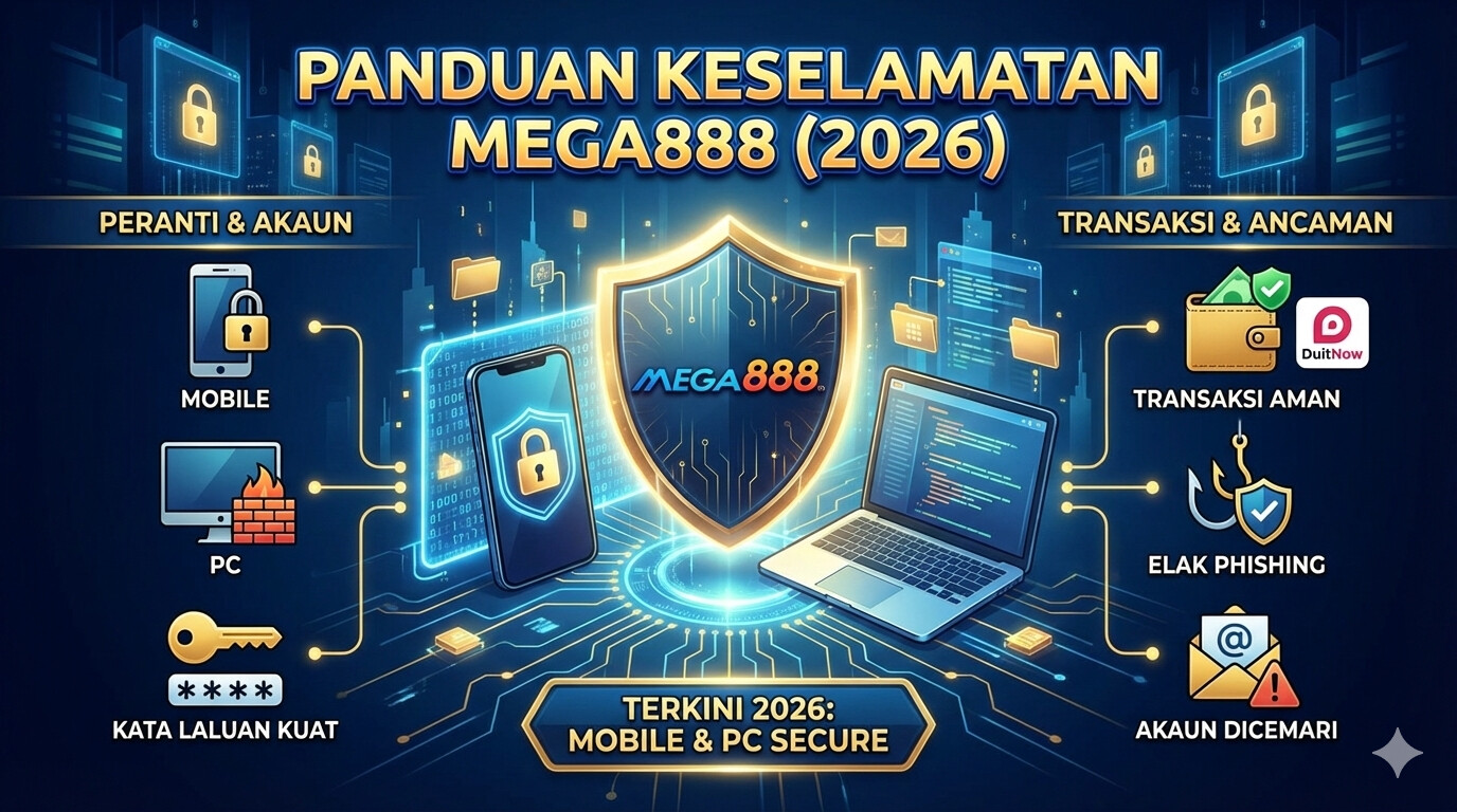 Panduan Keselamatan Aplikasi Mega888